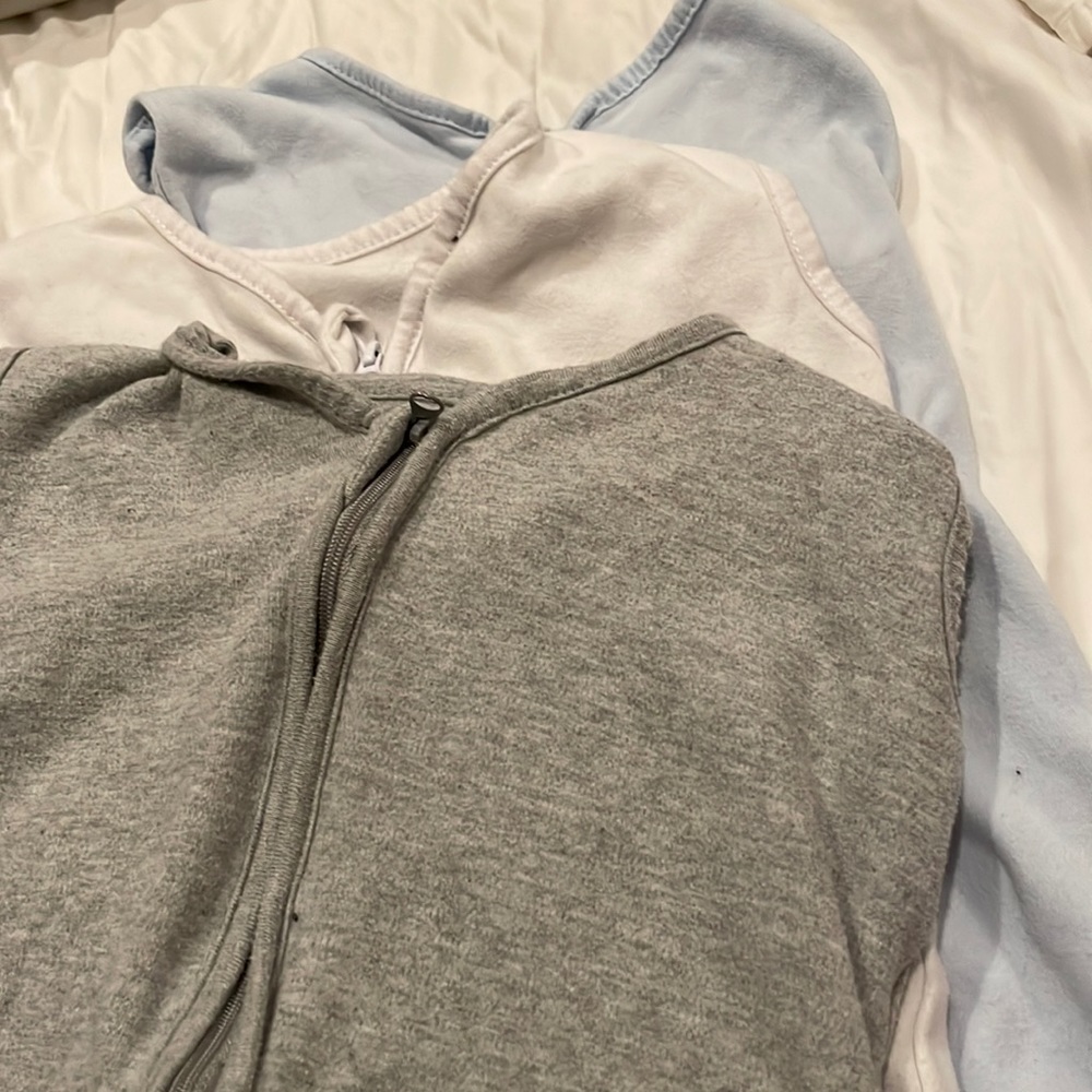 Three sleep sacks, willing to separate